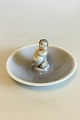 Royal Copenhagen Art Nouveau Bowl with figure of child with Duck No 3232