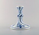 Stadt Meissen blue onion patterned candle stick. Early 20th century.
