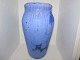 Royal Copenhagen
Large, unique Art Nouveau blue  crystal glaze 
vase by Frederik Ludvigsen