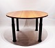 Elevation-table of light mahogany and black lacquered metal frame, by Bent 
Krogh.
5000m2 showroom.