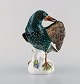 Rare Meissen figure after Johann Joachim Kändler. Starling. Beautiful glaze. 
Model number 974. Early 20th century.