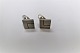 N. E. From. Sterling cufflinks. Length 15 mm.