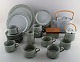 Jens Harald Quistgaard for B&G / Bing & Grondahl. Tea service in glazed 
stoneware. Complete for eight people.