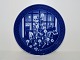 Royal Copenhagen Christmas Plate 2011Waiting for Santa Claus