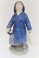 Royal Copenhagen. Boy with umbrella. Model 3556. Height 18 cm. (1 quality)