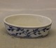 B&G Blue Butterfly porcelain  055 a Oval salt cellar, (small) 6.5 cm
