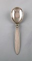 Early Georg Jensen "Cactus" serving spoon in sterling silver. Dated 1915-30.