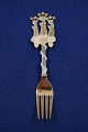 Michelsen Christmas spoon 1915 of Danish gilt 
sterling silver