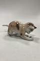 Bing and Grondahl Figurine - Cat Playing with  Ball No. 1799