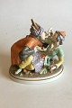 Royal Copenhagen Gerhard Henning Overglaze Figurine "Ali and Peribanu " No 2477