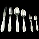 Antik 
Damgaard-
Lauritsen 
presents: 
Princess 
silver cutlery, 
complete for 12 
persons, 79 
pieces in 
hallmarked 
silver
