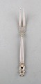 Georg Jensen Acorn meat fork in sterling silver. Dated 1933-44.
