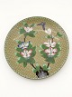 Cloisonne plate dia.