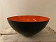 Herbert Krenchel large red / orange Krenit bowl
