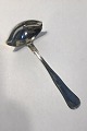 Dobbeltriflet/Old Danish Silver Sauce Ladle Cohr