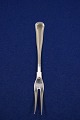 Cohr Old Danish solid silver flatware, cold cut forks 14.5cms