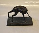 Klosterkælderen 
presents: 
Antelope 
bronze 11 x 8 x 
14.5 cm on base 
Signed JG DK