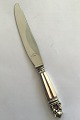 Georg Jensen Sterling Silver Acorn Dinner Knife No 013