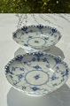 Royal Copenhagen Blue fluted full lace Cake dish on foot 1023