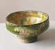 Antique pottery bowl