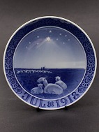 Royal Copenhagen Christmas plate 1918