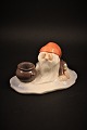 Royal Copenhagen Christmas porcelain figure of the Christmas elf made by Harald 
Wiberg. 
H:8cm.