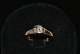 Antik Huset 
presents: 
14 carat 
Gold ring with 
the diamond
Ring size 52