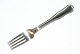 Dobbeltriflet Frokostgaffel Georg Jensen Sterlingsølv  
Længde 17 cm.