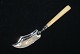 Antik Huset presents: Silver cheese knife with bone handleFrom the year 1855stamped JS JSLength 19 cm.