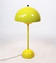 Flowerpot table lamp, VP3, in yellow designed by Verner Panton in 1968 and 
manufactured by &Tradition.
5000m2 showroom.