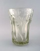 Josef Inwald. Stor art deco "Dans la forêt" vase i kunstglas. 1930