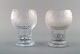 Timo Sarpaneva for Iittala. Two Ultima Kekkerit glasses. Finnish design 20th 
century.
