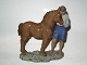 Rare Bing & Grondahl FigurineMan & Horse