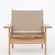 Roxy Klassik presents: Kurt Østervig / Klassik StudioModel 168 - 'Hunting chair' in soaped oak with natural ...
