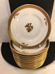 Gold basket.
Royal 
Copenhagen.
Side plate RC 
no. 595 - ...