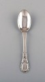 Evald Nielsen number 13 large tablespoon in hammered silver (830). Dated 1924.
