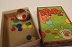 Loppespil (Tiddlywinks) in the original box
The game with very much fun,CD 208, from the 
company  Dreschler
The original instructions comes with as well as 
the original "cup"
In a good condition