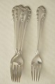 Georg Jensen Sølvbestik 
Liljekonval Middagsgaffel med inskription