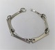 Silver bracelet. Sterling (925). The WHITTA stamp. Length 20 cm.