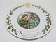 Peters Christmas
Large side plate 19 cm. - Motive 2 German 
Language