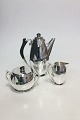 Danam Antik 
presents: 
Hans 
Hansen Sterling 
Silver Coffee 
set with Coffee 
pot, creamer 
and sugar no 
170 from ...