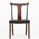 Roxy Klassik presents: Ole Wanscher / A. J. IversenSet of four 'Benedikte' dining chairs in mahogany and ...