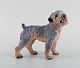 Dahl Jensen porcelain figure. Terrier. Model number 1050. 1930/40s.
