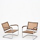 Roxy Klassik 
presents: 
Frits 
Schlegel / 
Fritz Hansen
Rare pair of 
armchairs 
(model S102) 
made of metal, 
...