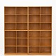 Roxy Klassik 
presents: 
Mogens 
Koch / Rud. 
Rasmussen 
Snedkerier
Set of four 
bookcases in 
patinated, 
solid oak ...
