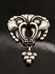 Sjælden Georg Jensen Sterling sølv broche # 27