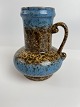 Strehla vase in blue and brown glaze from East 
Germany, Mid-20th Century