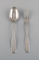 Evald Nielsen Number 25 dinner fork and tablespoon in silver (830). 1920s.
