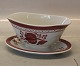 RED 2391-13 Gravy boat 21 x 14 cm Aluminia Faience Tranquebar