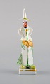 Peter Strang (b.1936) for Meissen. Figure in hand-painted porcelain. Late 20th 
century.
